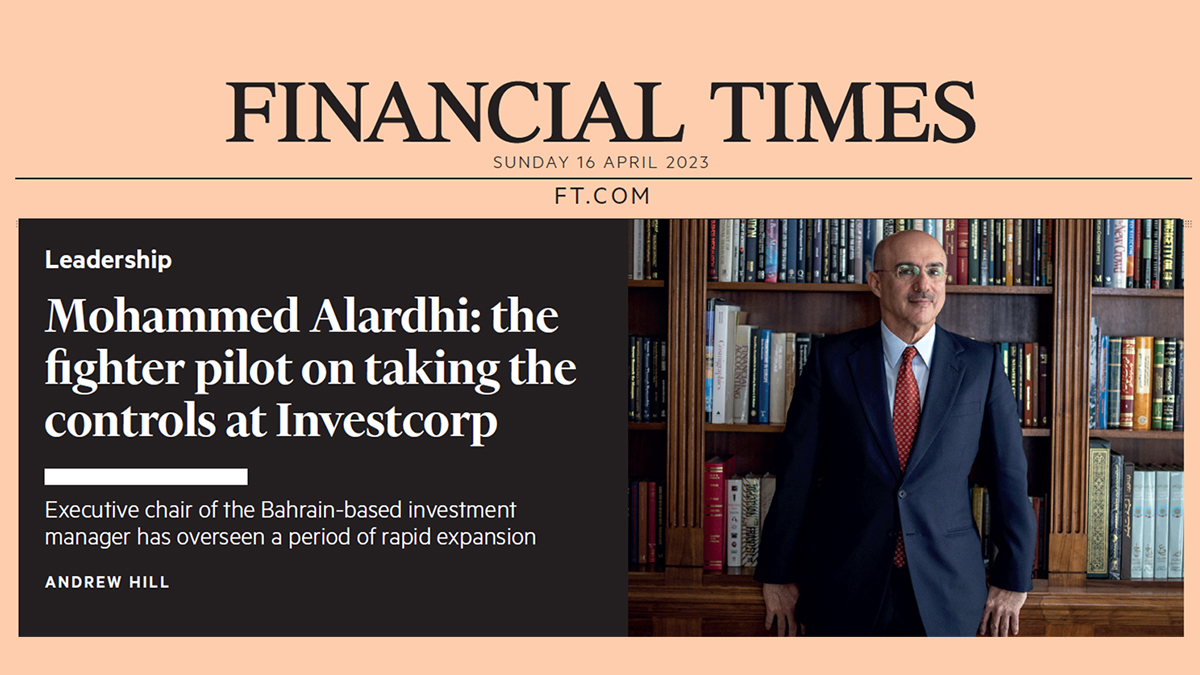 Financial Times Interview – Mohammed Alardhi: The Fighter Pilot On ...